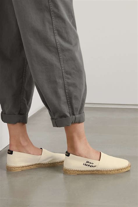 Saint Laurent Saint Laurent Embroidered Espadrilles .